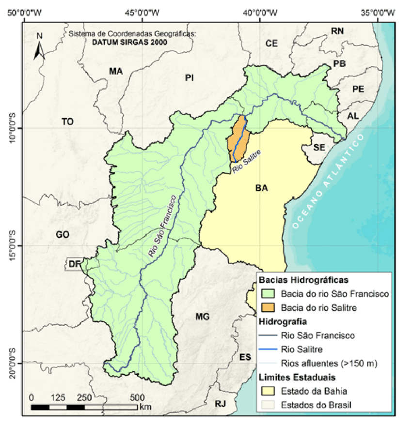 Bacias hidrográficas: Bacia do São Francisco