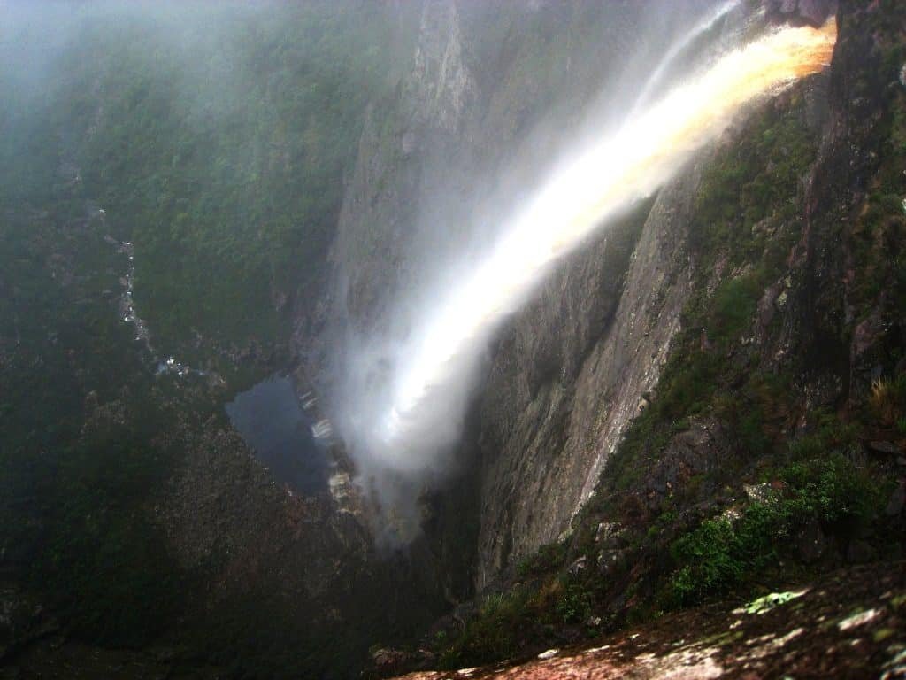 imagem do Destino de ecoturismo no Brasil: Chapada diamantina cachoeira da fumaça