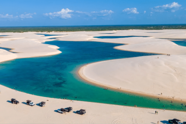 imagem do Destino de ecoturismo no Brasil: Lencois maranhenses