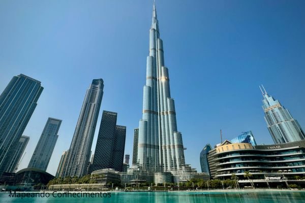 Edifício Burj Khalifa, prédio mais alto do mundo