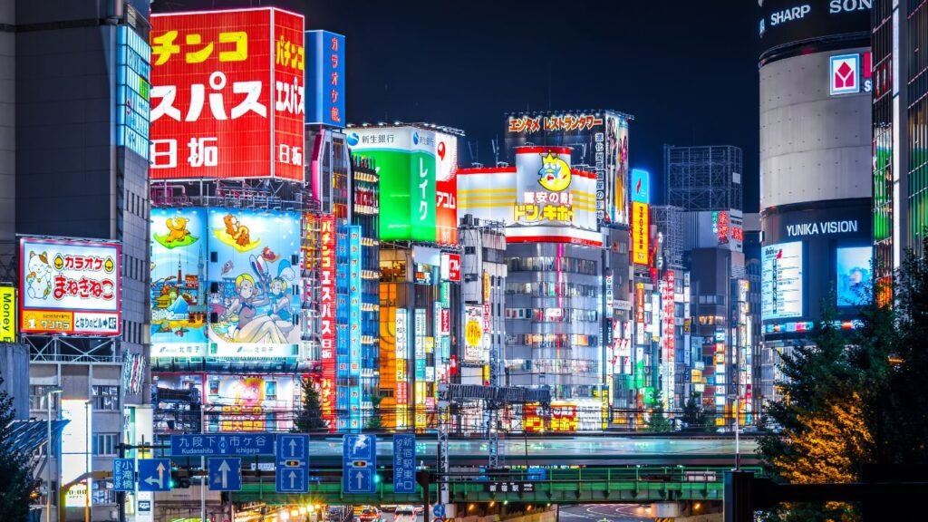 Tokyo, capital do japão. Centro de intercâmbio educacional e de tecnologia