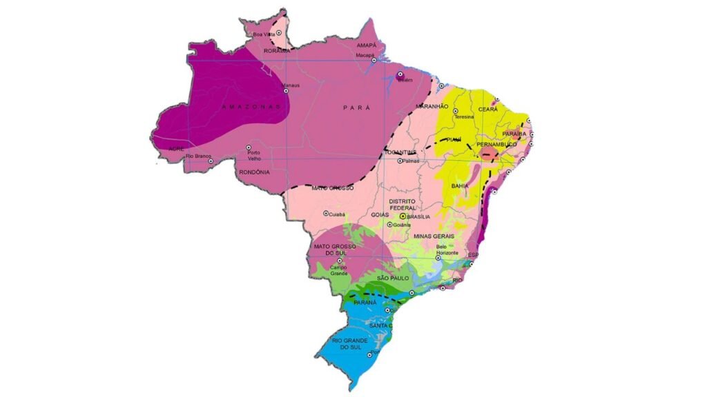 Mudanças Climáticas no Brasil: Impactos Regionais e Desafios 2 mapa climatico do brasil