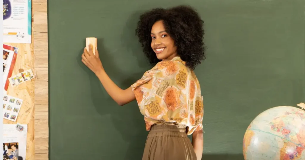 professora novo ensino médio