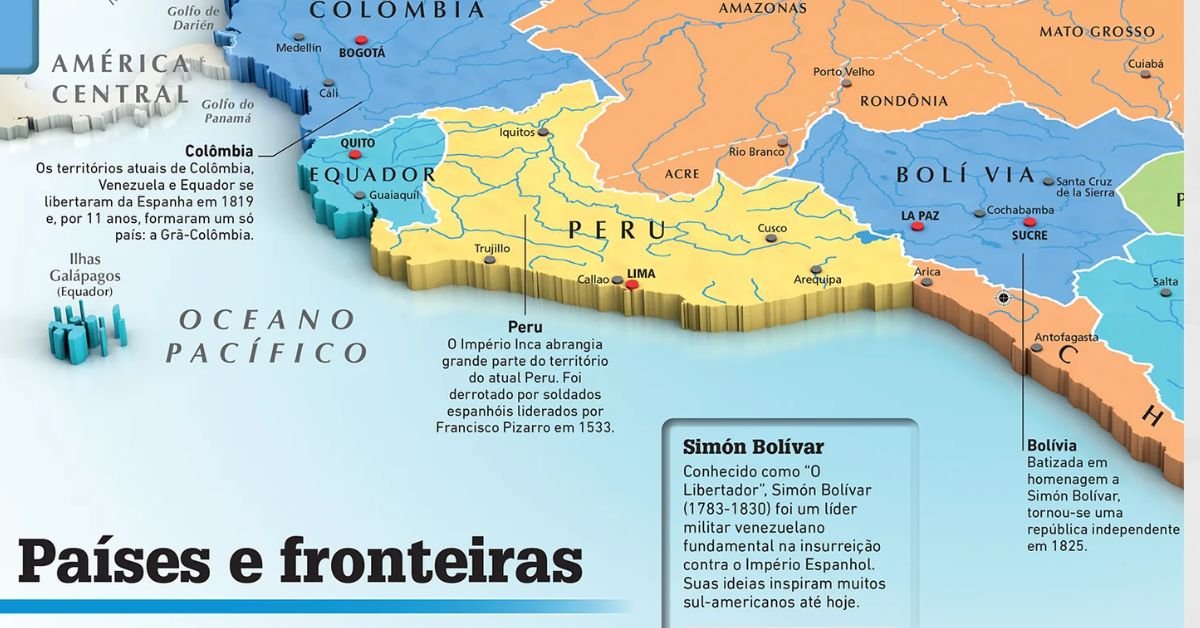 atlas do manual do mundo - américa do sul