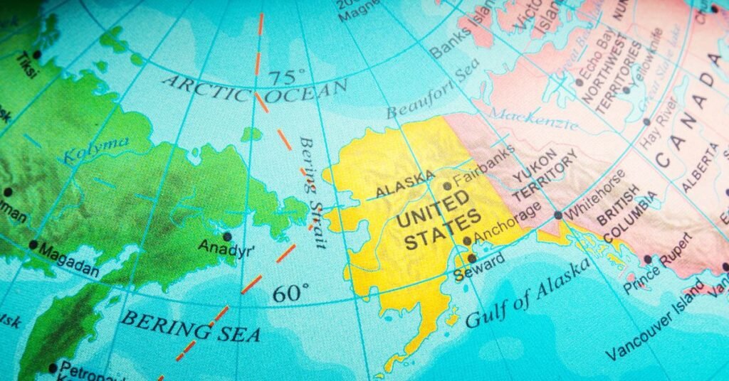 Povos Indígenas do Brasil: História, Diversidade e Desafios 2 estreito de bering, por onde os primeiros seres humanos chegaram ao continente americano