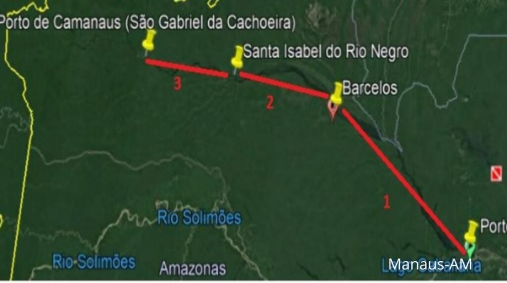 Navegabilidade do rio Negro: por que quatro fontes oficiais dão quatro números diferentes 3 trechos rio negro manaus sao gabriel da cachoeira