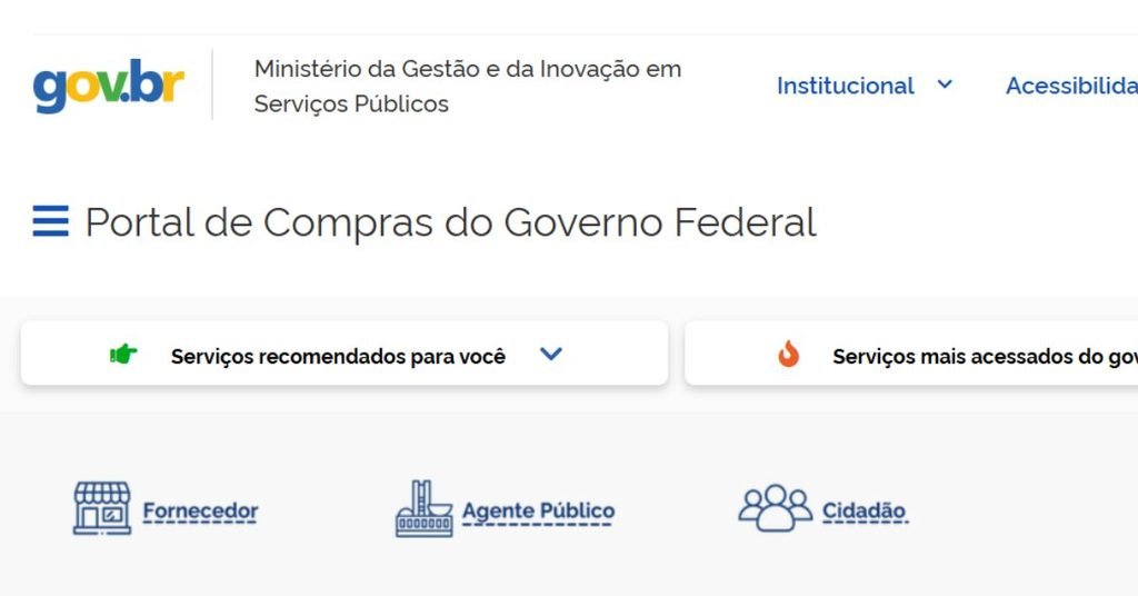 Carreira em compras públicas: como trabalhar com licitações e o que estudar 2 portal de compras